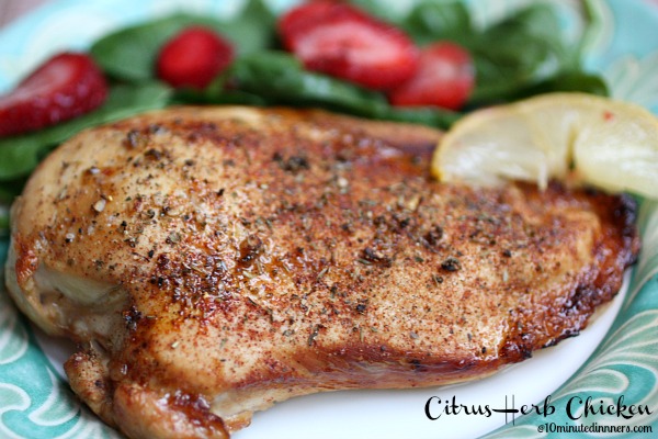 Easy Citrus Herb Chicken (Low Carb C.O.S.T Cooking)