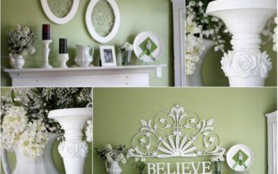 5 Minutes, $5 Mantel Decor Redo